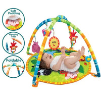 Baby Play Mat with Hanging Rattles For kids / Indoor Games Baby / Baby Play gym Mat